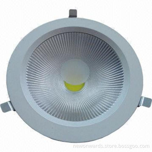 8-inch 20W Aluminum Die Castings Half Frosted COB Downlight